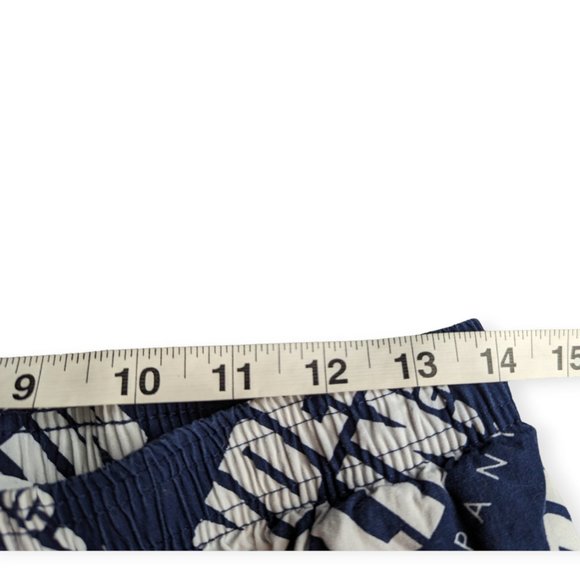 The Office Dunder Mifflin Navy & White Pull On Lounge Pants Size Medium - Picture 9 of 11